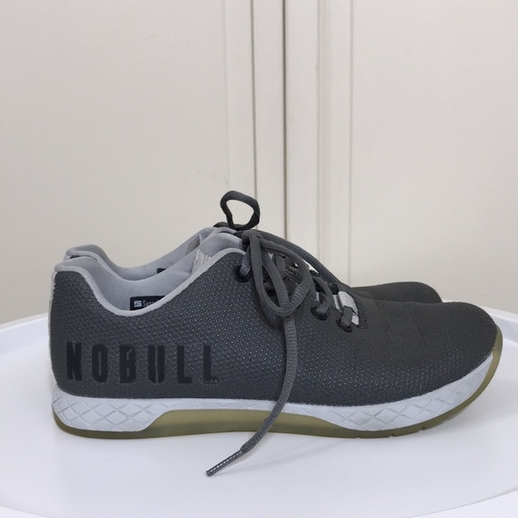 NO BULL Trainer Low Top Shoes Gray Gum Bottom Unisex Men’s 6.5 Women’s 8 - Picture 7 of 12